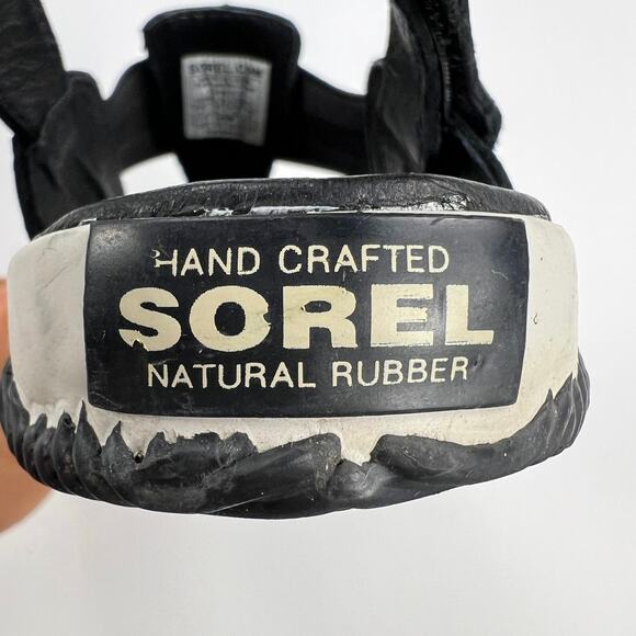 Sorel Women's Out N About Plus Thong Sandals with Ankle Strap Black Size 8 - Picture 8 of 10